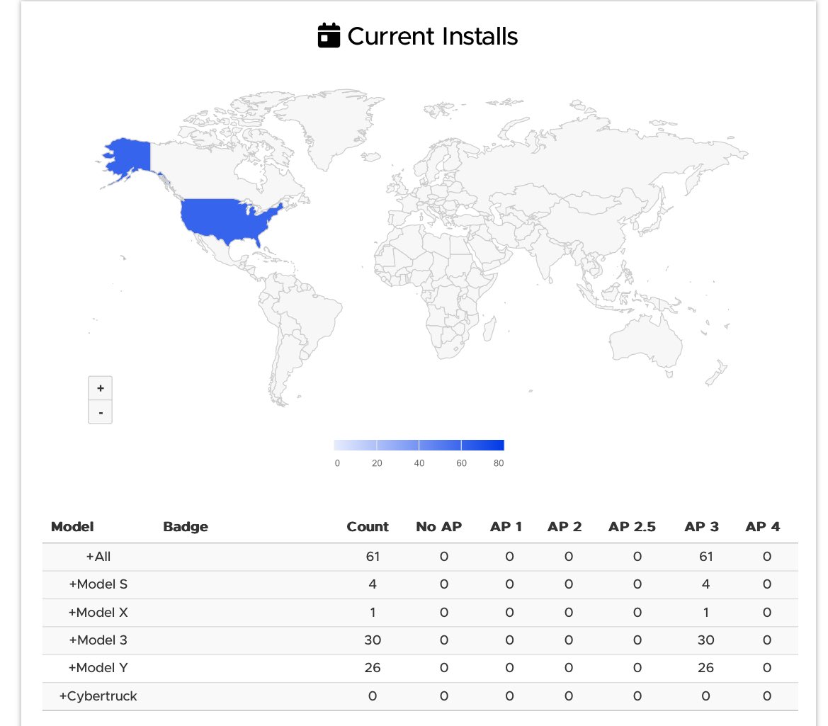 JoseClarosHevia's tweet image. #TeslaFirmware #v12 is just confined to the US, mainly #California. @Tesla @NotATeslaApp @elonmusk @Tesla_AI via @teslafi