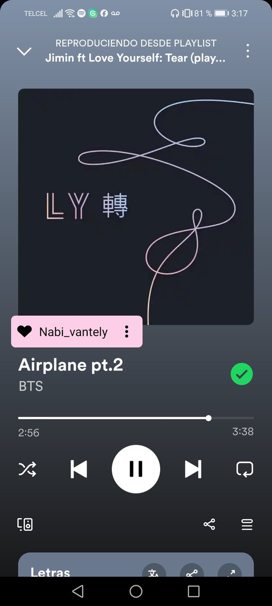 Nabi_vantely's tweet photo. Cita con tu ss de stream a (@BTS_twt ) y @  mutuals para que se unan
#streamonspotify 
#FOCUSONBTS

Mutis dejen su captura si quieren 💜😎 https://t.co/BCdDNhbDS0