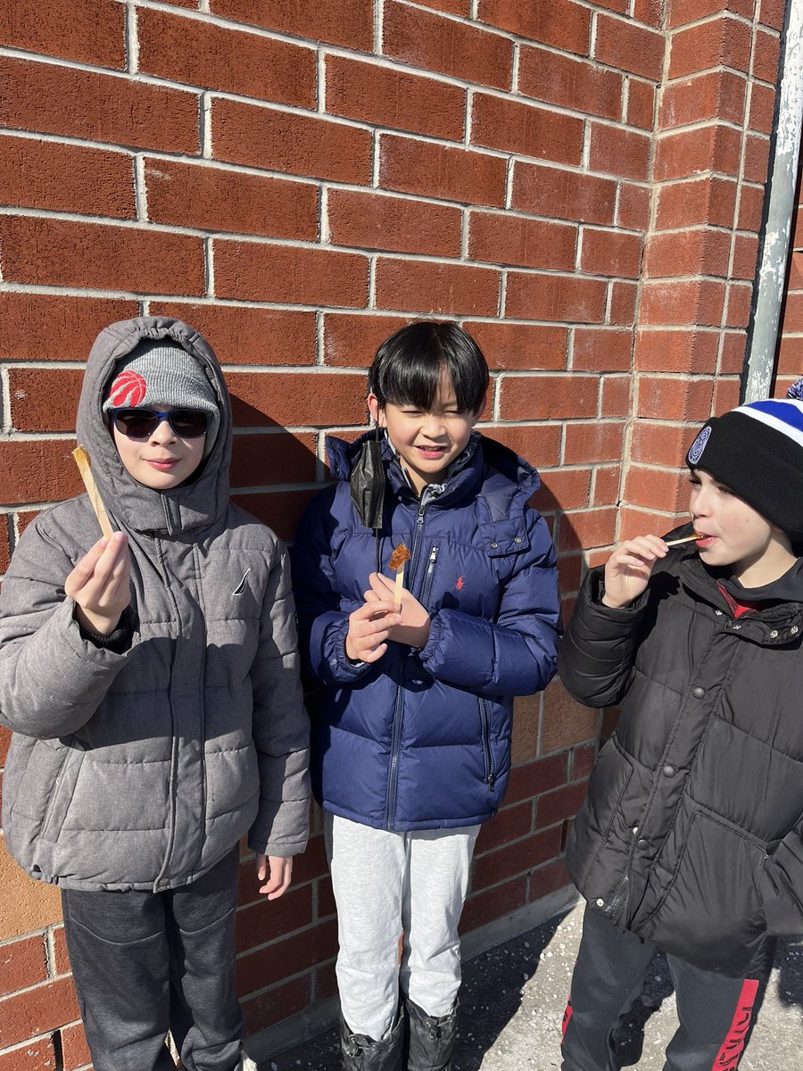 Yesterday, Ss celebrated Carnaval with “Taffy Tuesday”. What a treat! <a href="/HST_YCDSB/">Holy Spirit School</a> <a href="/laurasawicky/">Laura Sawicky</a>