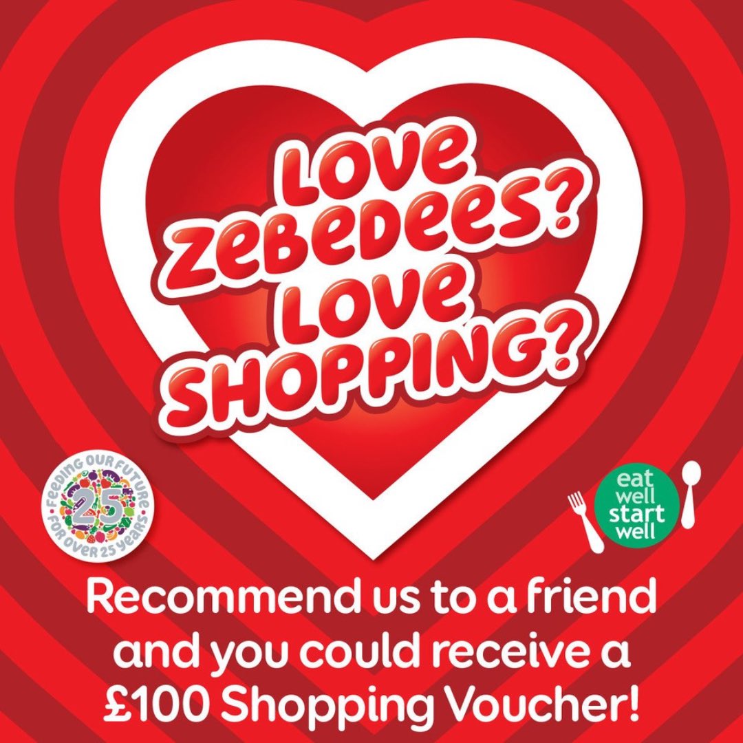 ZebedeesMeals's tweet photo. 🚨If you know of a nursery that could benefit from using our hassle-free service, then please recommend Zebedees to them. 💷
We will send you a shopping voucher to the value of £1️⃣0️⃣0️⃣ when the nursery signs up.📞📧Contact the Client Services Team for more information ℹ️ https://t.co/da2ugQXYDn