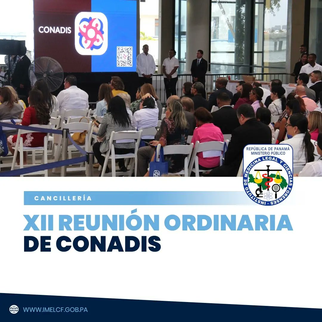 IMELCFPANAMA's tweet image. Carmen Díaz,  Secretaria de Recursos Humanos, en representación del Director General del #IMELCF junto a Zoraida Davis, de la oficina de Equiparación de Oportunidades, participaron de la XII Reunión Ordinaria de #CONADIS 

#imelcf_panamá @senadispma