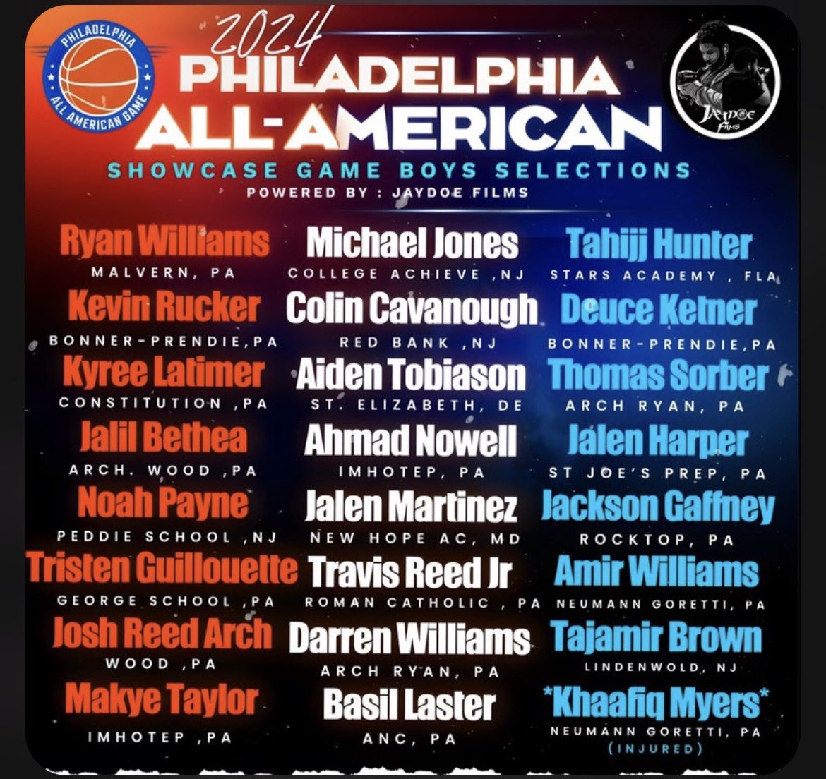Excited to be chosen alongside some great HS basketball players to participate in the 2024 Philadelphia All-American Basketball game. <a href="/Matt_Manley/">Matt Manley</a> @ShoreSportsNet <a href="/APPSportsDesk/">APPSportsDesk</a> <a href="/BrandonGouldHS/">Brandon Gould</a> <a href="/MikeKinneyHS/">Mike Kinney</a> <a href="/PrepHoops_NJ/">Prep Hoops New Jersey</a> <a href="/HSSportsNJ/">NJ.com HS Sports</a> <a href="/the_JEMurphy/">Joe Murphy</a> <a href="/steveedelsonapp/">Steve Edelson</a>  <a href="/RBCBoysHoops/">RBC Boys Basketball</a>