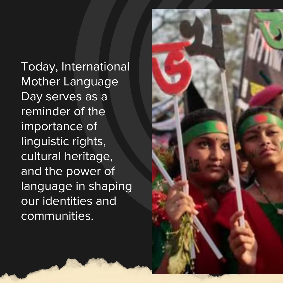 girlrising's tweet photo. Today, on #InternationalMotherLanguageDay, we pay tribute to the #resilience and perseverance of #IndigenousCommunities and advocates around the world who have boldly fought to preserve #NativeLanguages and identities. Together, let's ensure that no #language is lost. https://t.co/6nTHZwCBEK