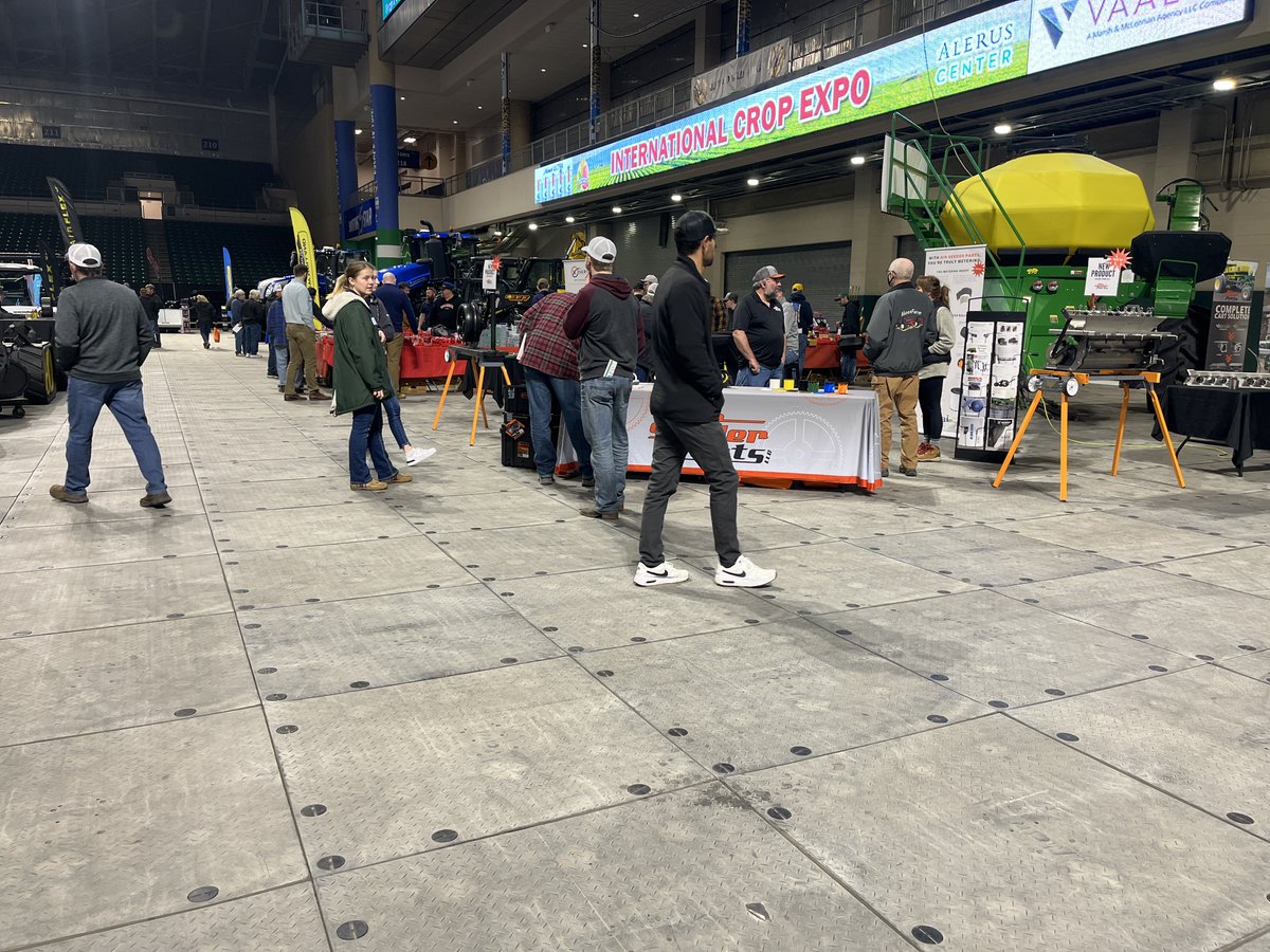 So many new things to see at the ICE Show in Grand Forks, ND! Stop by the Air Seeder Parts Booth #702 and the crew will let you in on seeding technologies out this Spring. You can find us at the Alerus Center today until 5pm and tomorrow from 9am-3:30pm.
#airseederparts