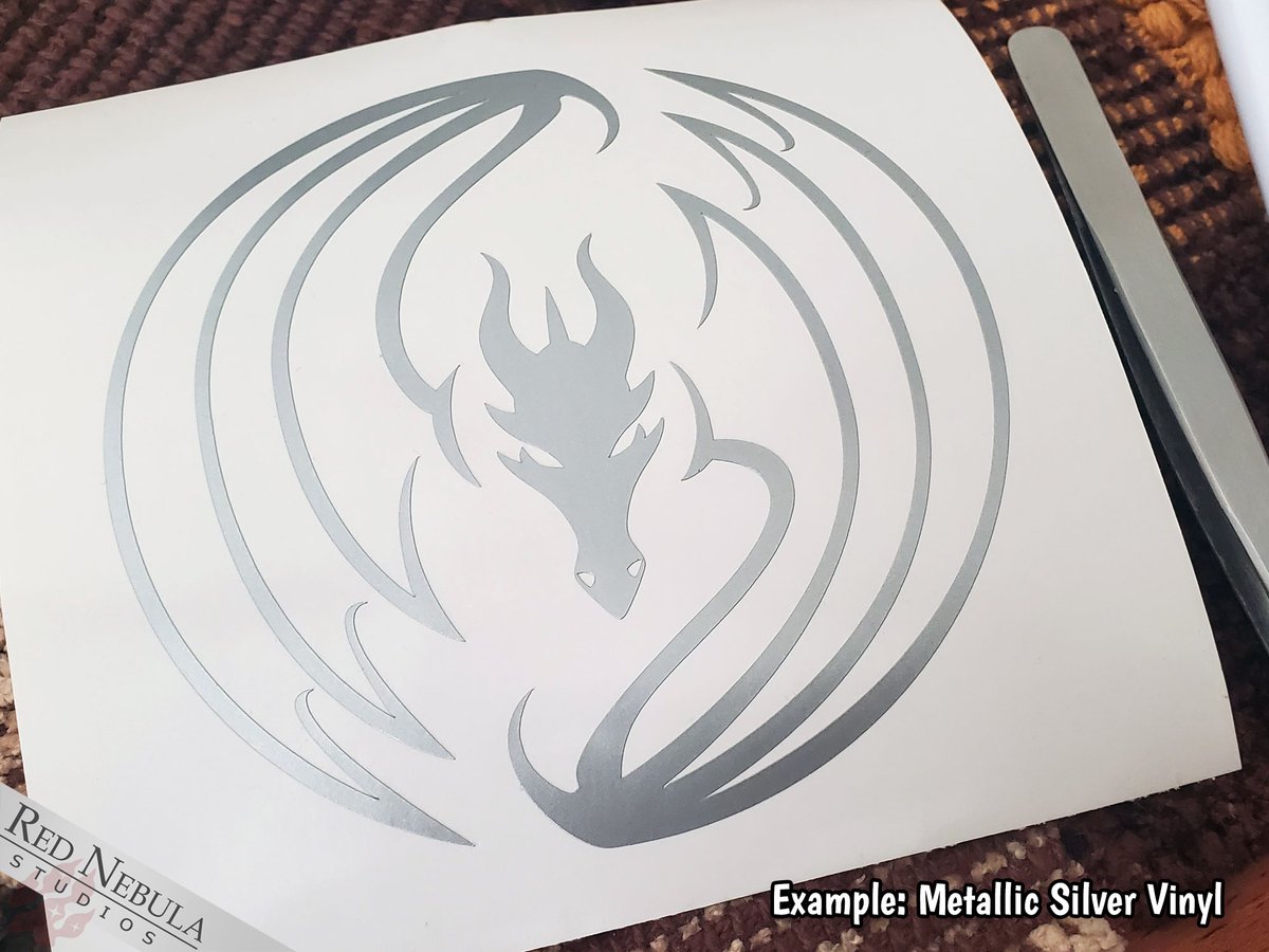 Circle Dragon vinyl, available in various colors and sizes. - Robbie