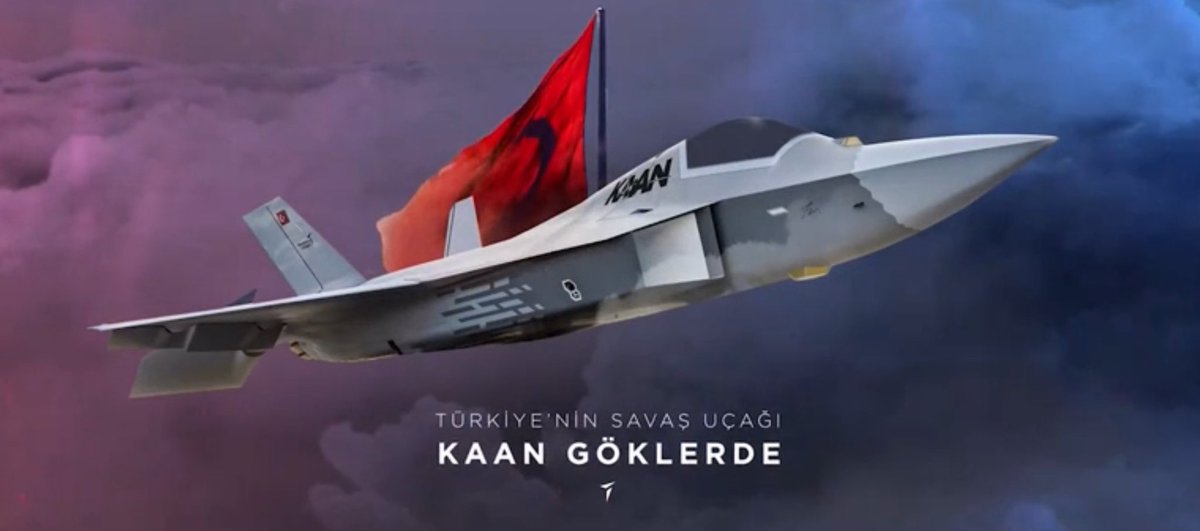 Milli muharip uçağımız KAAN Göklerde…
