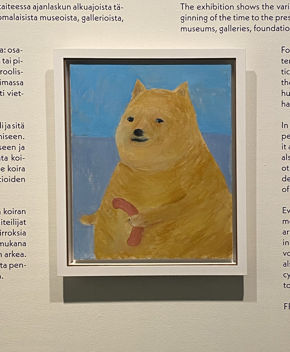 went to a museum today and I think I saw the greatest piece of art created by mankind