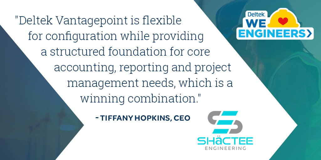 Deltek's tweet image. Discover how woman-owned engineering design firm Shactee Engineering transformed its project &amp;amp; financial management with Deltek Vantagepoint: bit.ly/49J6f2A

#EWeek2024 #DeltekProjectNation #PoweringProjectSuccess