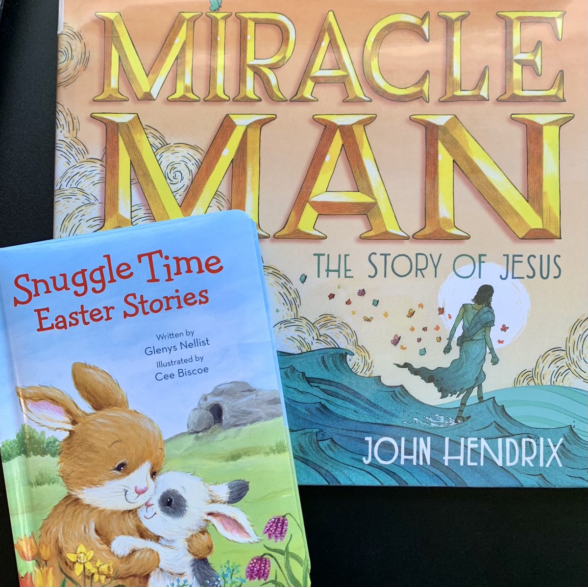 Looking for Easter picture books? I’m recommending these two. #picturebooks #kidlit #easter #biblestories ⁦@GlenysNellist⁩ ⁦@hendrixart⁩ ⁦@Zonderkidz⁩ ⁦@abramskids⁩