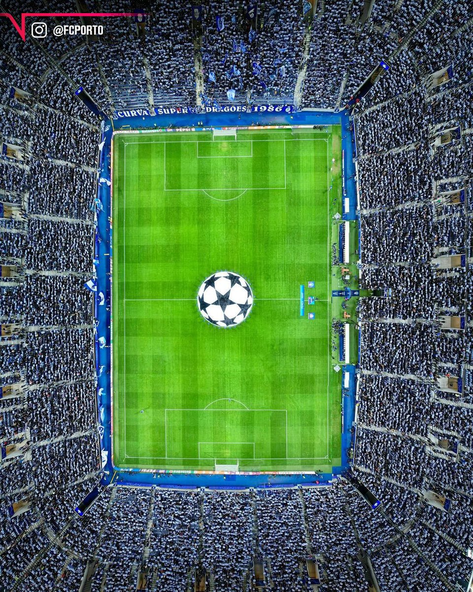 Estádio do Dragão LOTADO em noite de Champions! 🐲🏟️ 😍#CasaDaChampions