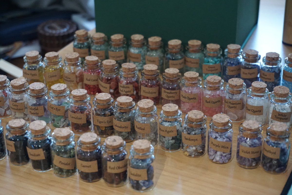 cozysprite's tweet image. 🌿GIVEAWAY🌿
I'm giving away a custom set of buttons! Winner gets to choose any gemstone from my list to be used in their own personal set :)  

To enter:
- Follow @cozysprite ✨
- Like❤️ &amp;amp; retweet♻️ for awareness!

Also, tag a friend in the comments for a bonus entry!! goodluck!