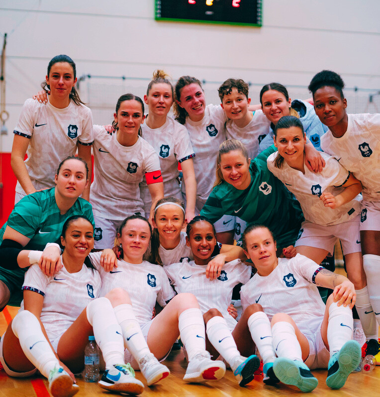sportricolore's tweet image. 🇫🇷 Historique 🤩

Première victoire pour notre équipe de France féminine de Futsal 💥

3-1 contre la Slovénie 👏