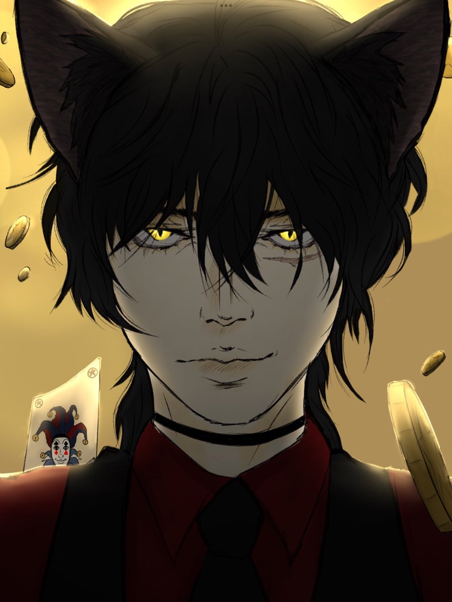 clyexe's tweet photo. Illustration.
Clay🐈⬛
(also posted the card designs i created. If you ever use them for drawings, give me credit ♡)
.
.
.
.
.
#persona #smallartist #ArtistOnTwitter #oc #originalcharacter #art #illustration #pokercards #cardsdesign https://t.co/hXNkpgiZkj