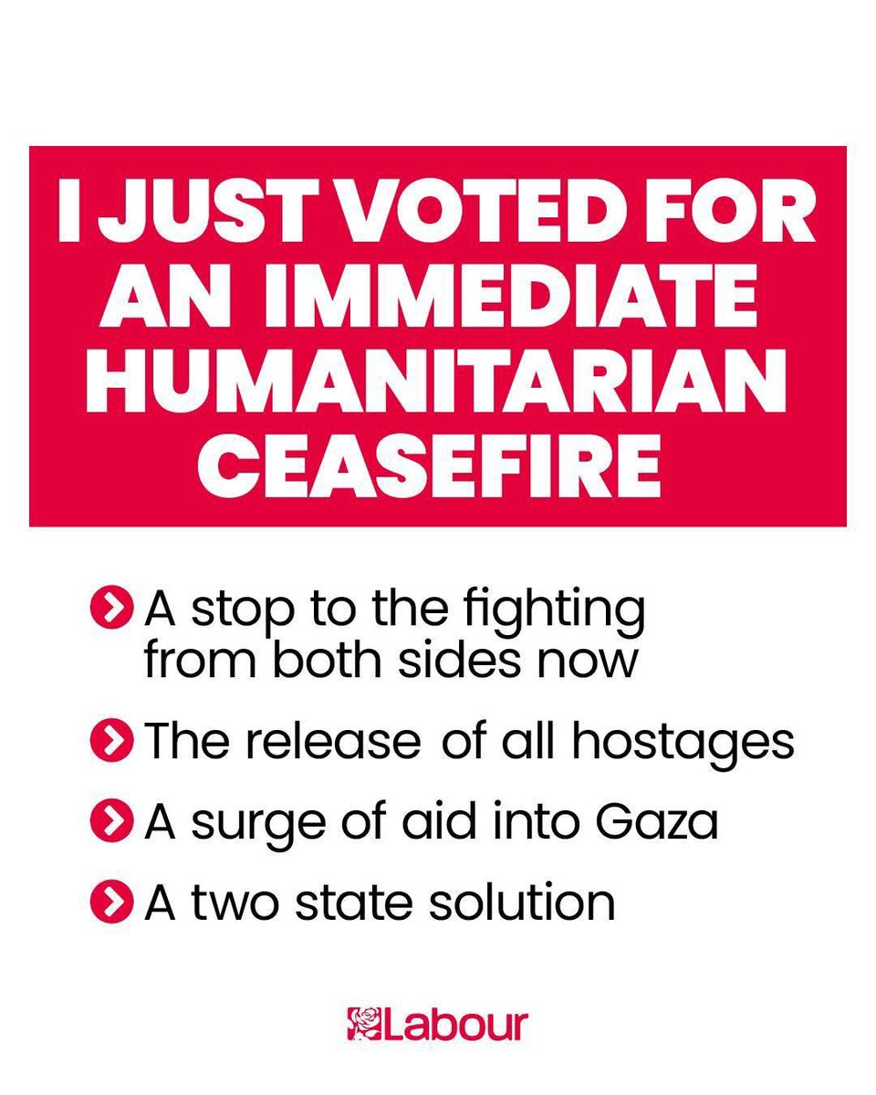 We voted for our clear motion tonight which passed unopposed #Gaza