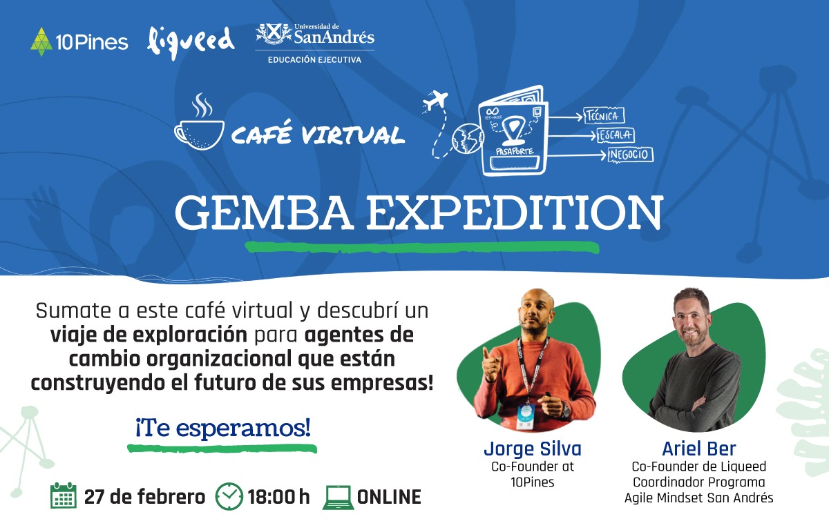 🔥Embarcate en un viaje por Barcelona, Bilbao y Madrid para conectar con personas extraordinarias.

Unite a #GembaExpedition 2024 de la mano de
<a href="/10pines/">10Pines</a>  <a href="/liqueed_org/">liqueed</a>  <a href="/UdeSA/">Universidad de San Andrés</a> 

👉Reserva aquí: bit.ly/3wkwJJf

✈️ Gemba Expedition Team
Viaje de Exploración Organizacional