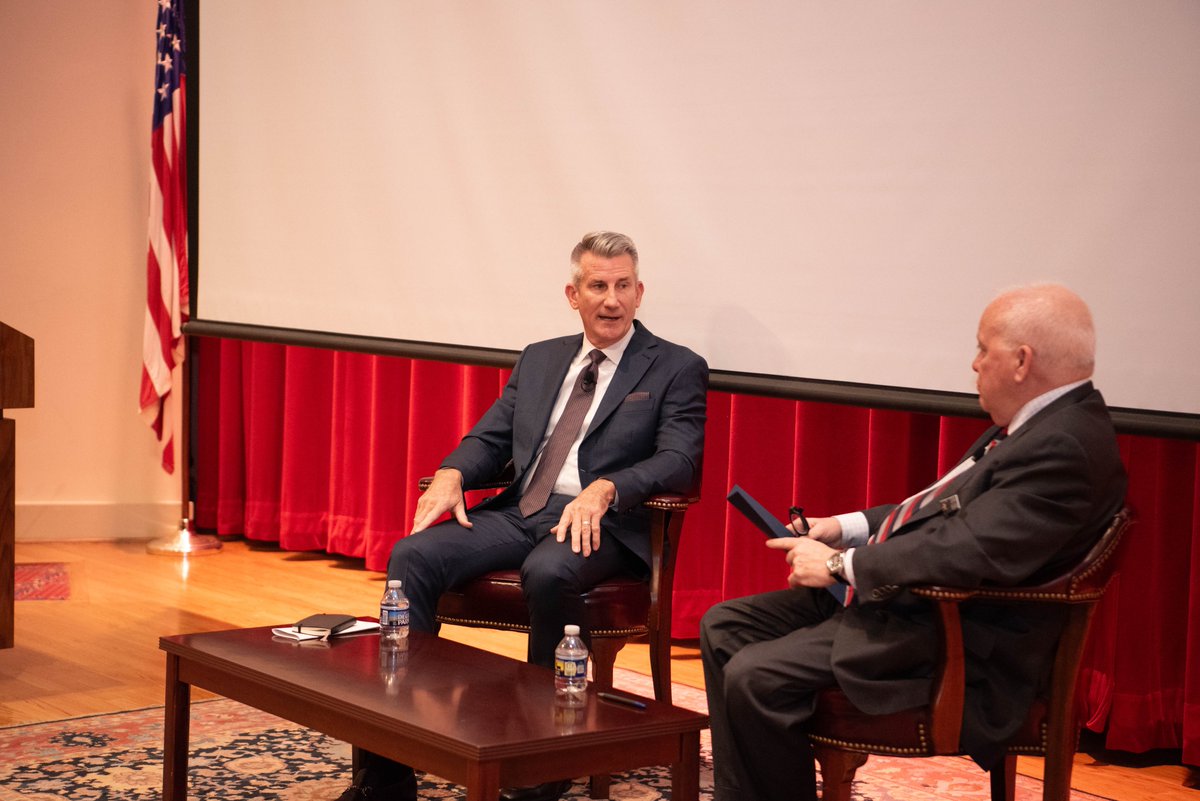 General (Ret.) John Nicholson, USA, former Commanding General of NATO ISAF Forces in Afghanistan and NWC Class of 2004, spoke to students about the role of strategic leadership as part of our Kennan Lecture Series. Go Warriors!