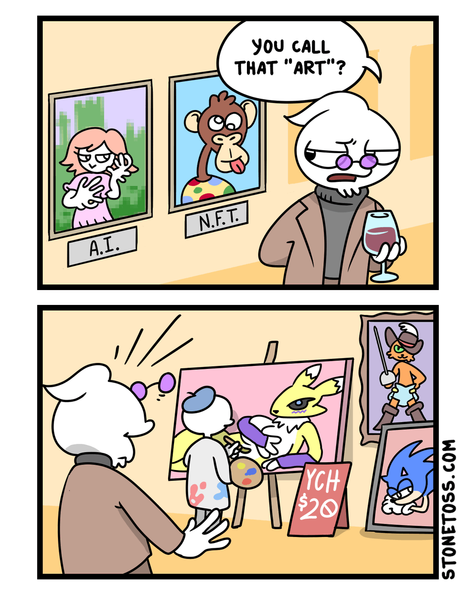 Stone tossers tweet media