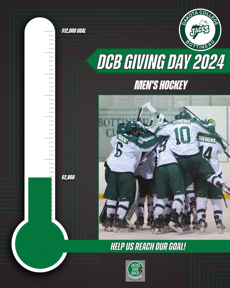 DCB_MHockey's tweet image. Today is DCB Giving Day!

Any donation is much appreciated as it goes towards travel expenses, equipment, and tournament expenses.

givingday.dakotacollege.edu

#LLTL 🪓 | #DCBJacks