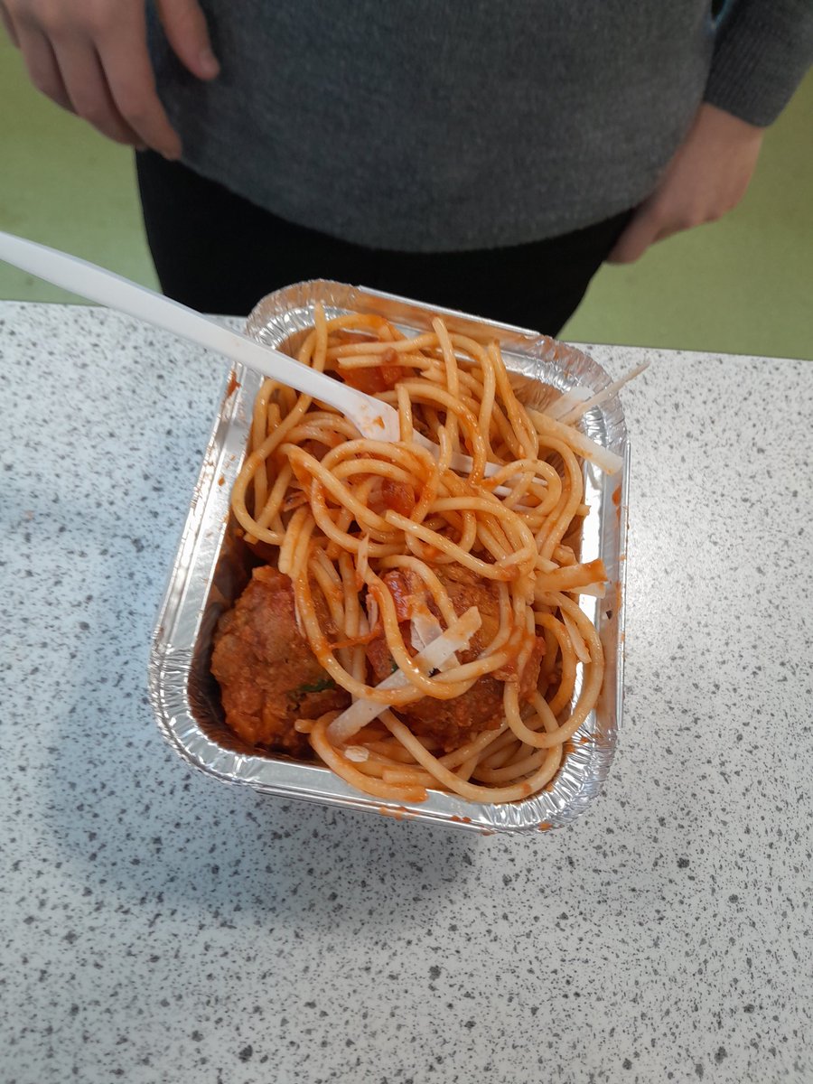 Another great couple of sessions at @SFXCollege Year 8 chefs showing how Meatball Spaghetti should be done!
