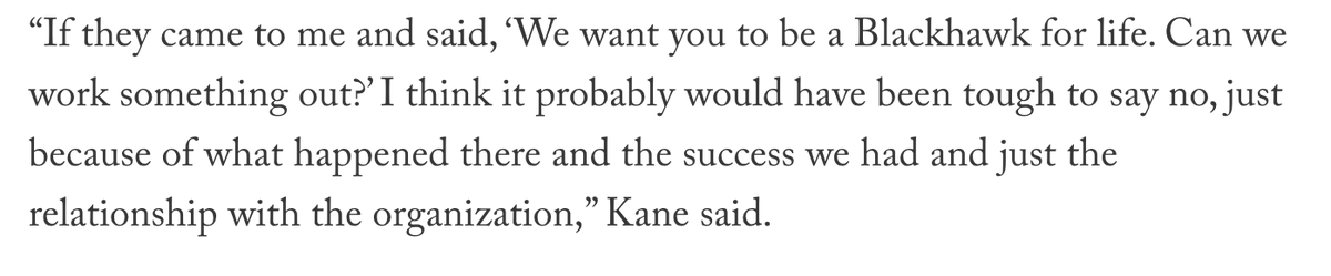 BarstoolChief's tweet photo. This Patrick Kane quote fills me with rage https://t.co/7W52TyBKH4