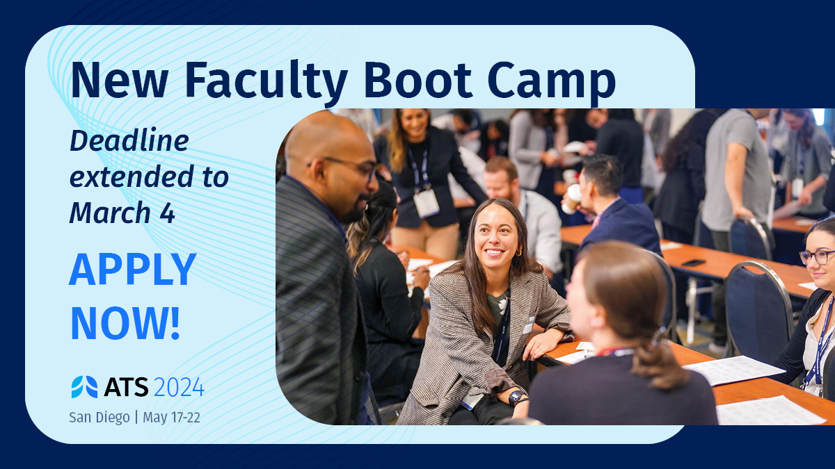 The deadline to apply to the New Faculty Boot Camp has been extended to March 4th!📆 🔗See details and apply: bit.ly/3wk1qy6
