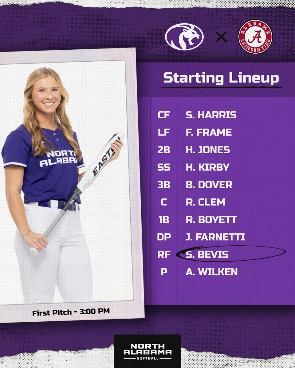 About ready to roll against the Tide!

📺 tinyurl.com/UNASBTV11 
📊 tinyurl.com/UNASBStat11

#RoarLions 🦁