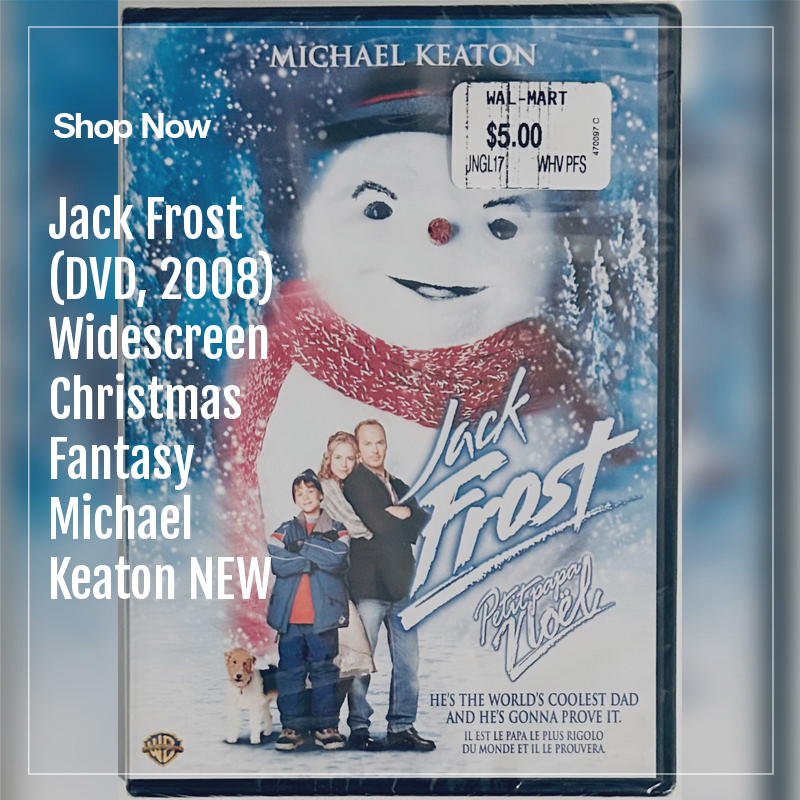 #NewArrival! Jack Frost (DVD, 2008) Christmas Fantasy Michael Keaton Brand NEW

rareflicksplus.com/product-page/j…

#JackFrost #JackFrost1998 #90s #Christmas #Fantasy #ChristmasMovie #FantasyMovie #FamilyMovie #MichaelKeaton #DVD #DVDs #PhysicalMedia #Flashback