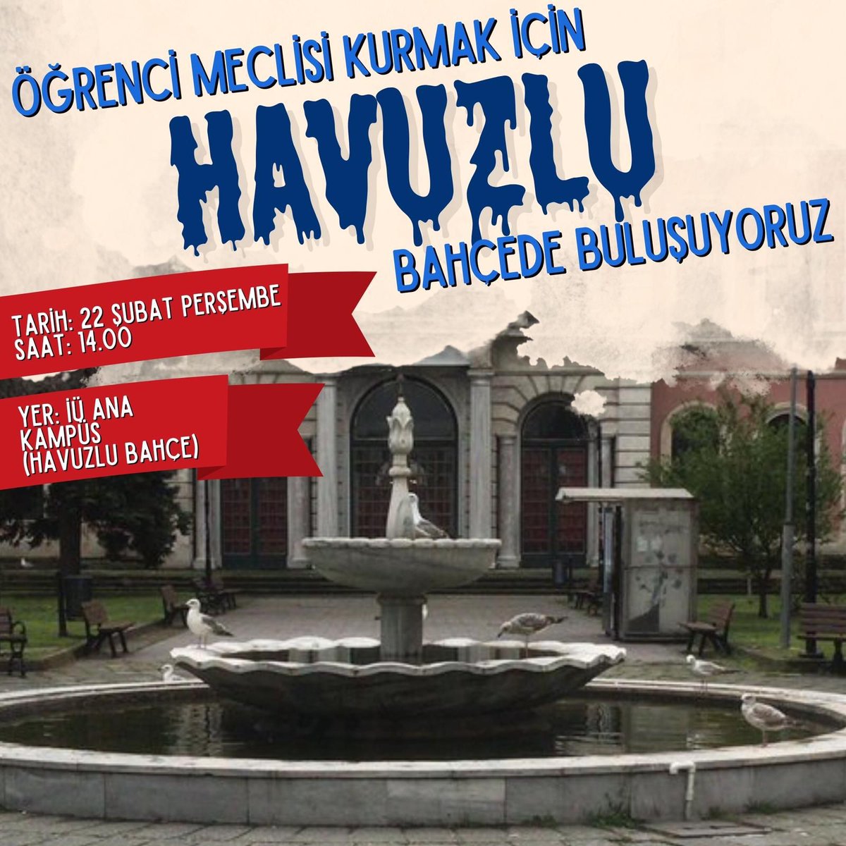 iudayanismasi's tweet photo. Yarın Havuzlu bahçede buluşuyoruz!

#BeyazıttaNöbetteyiz https://t.co/k4K7mUwuNq