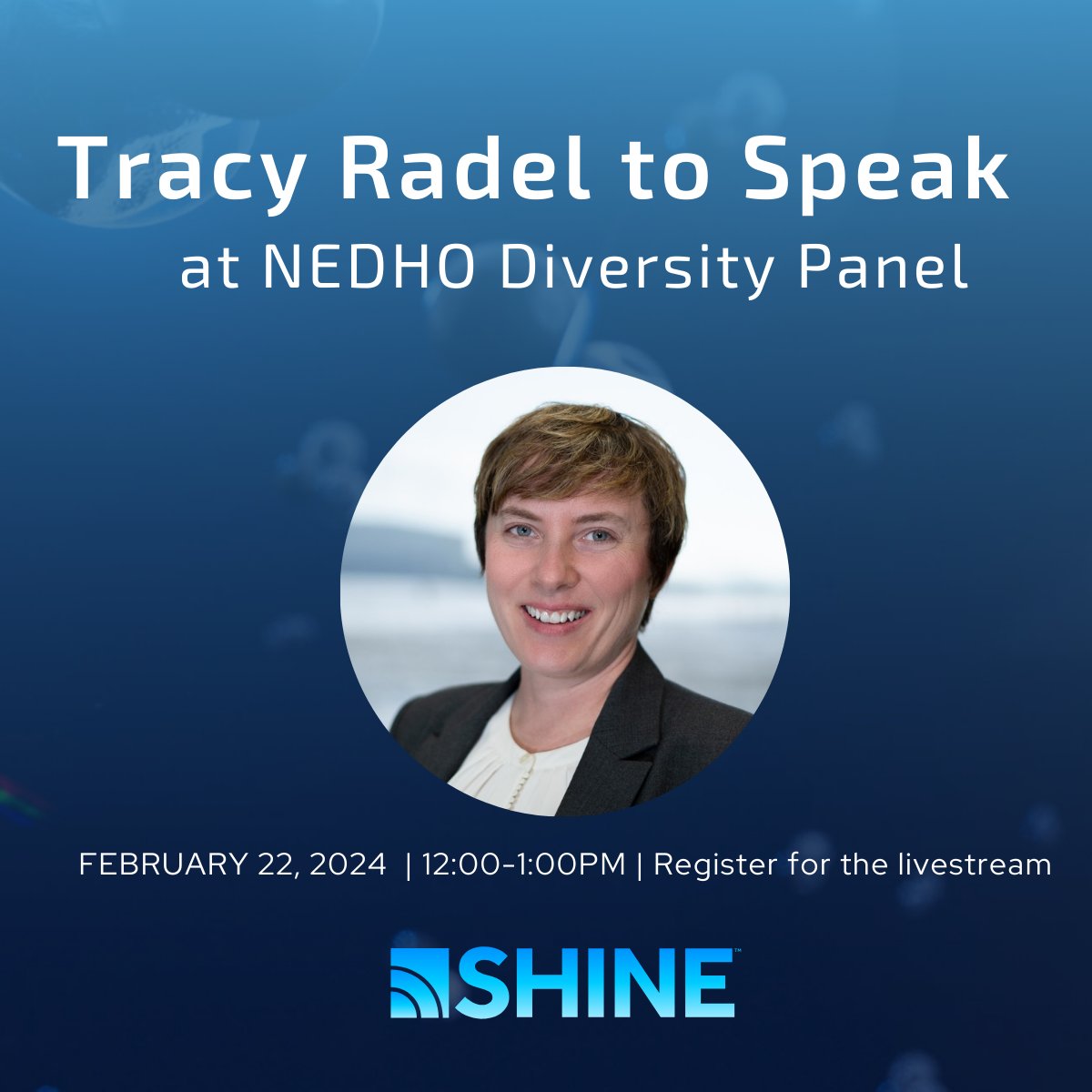 Tomorrow is Introduce a Girl to Engineering Day. Join us as Tracy Radel, SHINE’s Vice President of Engineering, takes the stage with other panelists to celebrate women in the nuclear industry. Register now to watch the live stream at NOON tomorrow! hubs.li/Q02lRLM30