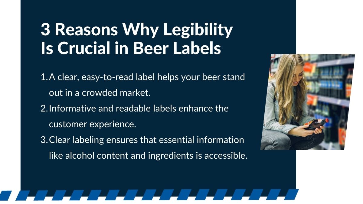 PACKLEADERUSA's tweet image. In the world of craft beer, your label's clarity is not just about aesthetics — it's about connection and communication.

Here's why legibility in beer labels matters.
bit.ly/3NxvAnt

#craftbeer #beerlabels #labeling