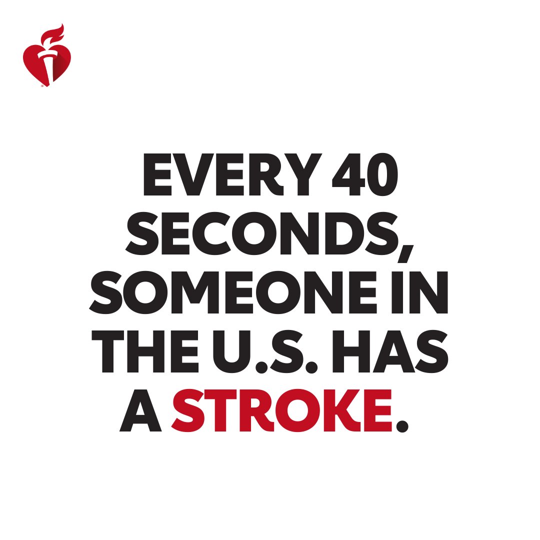 Stroke is the 5th leading cause of death and a leading cause of serious, long-term disability in the U.S. But it’s largely treatable if you act as soon as you recognize the symptoms: 
👉 Face drooping
👉 Arm weakness
👉 Speech difficulty
📲 Time to call 911