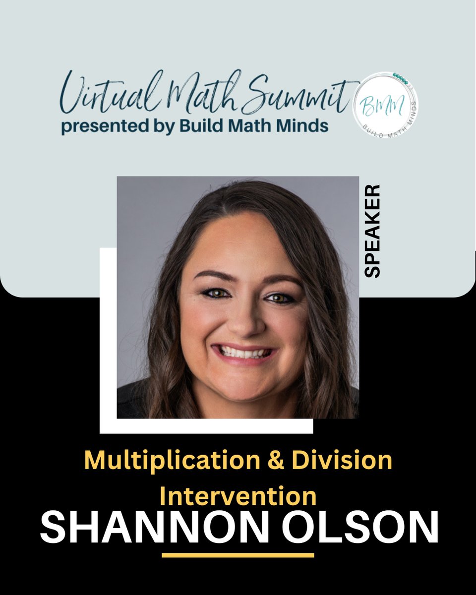 Shannon Olson guides us through understanding the learning progressions/trajectories for Multiplication & Division. Register now for the 2024 Virtual Math Summit happening Feb 24 & 25: VirtualMathSummit.com #BuildMathMinds24 @ShannonOlsonEd