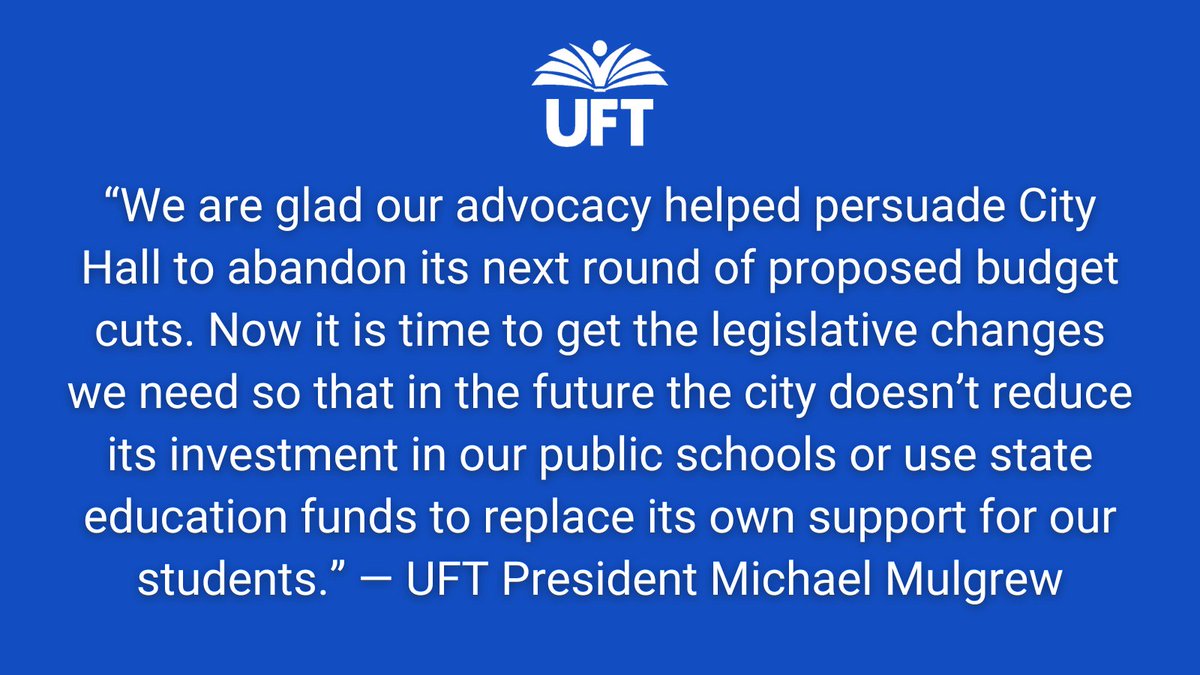 UFT's tweet photo. https://t.co/oGUZOr227J