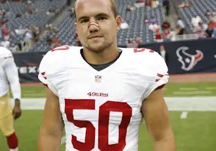 Chris Borland. Looked like the next Urlacher, but had issues from head trauma and retired after one season. Could have been great, but not mad he chose his health over sports <a href="/49ers/">San Francisco 49ers</a> #FTTB