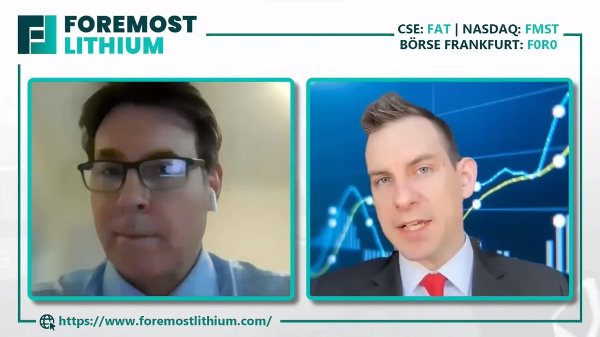 fmstcleanenergy's tweet image. Exciting News! Dive into the world of #lithium exploration with #FMST&apos;s video featuring President &amp;amp; CEO Jason Barnard. Get an exclusive introduction to Foremost Lithium and learn about our vision for the future.
Don&apos;t miss out – watch now: youtube.com/watch?v=u1qWQd…
$FMST $FAT.C