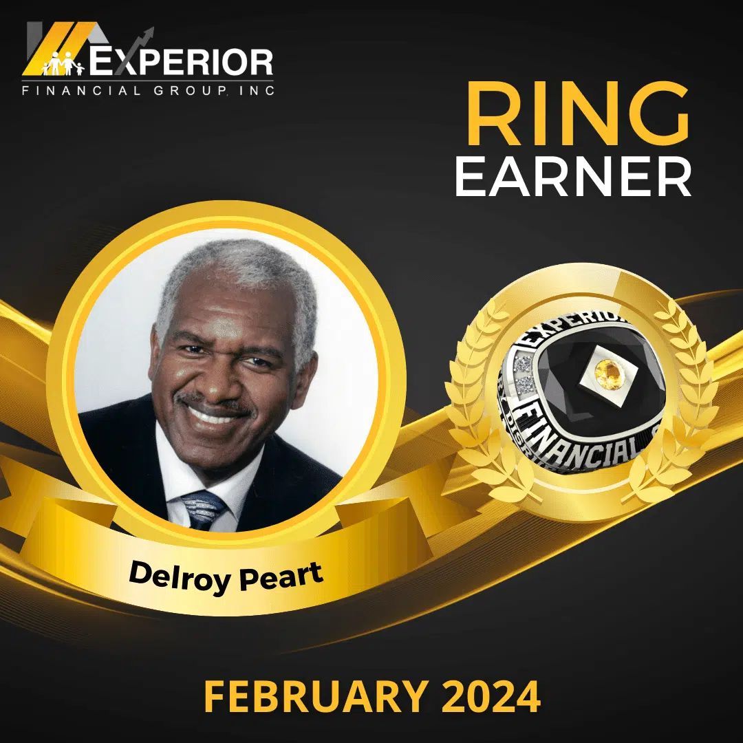 _Experior_'s tweet photo. π Congratulations to Executive Director, Delroy Peart, our newest Ring Earner for February 2024! Read more about his inspiring journey on our blog: https://t.co/eudXkPgPNe #ExperiorFinancialGroup #RingEarner https://t.co/hufMx7l13X
