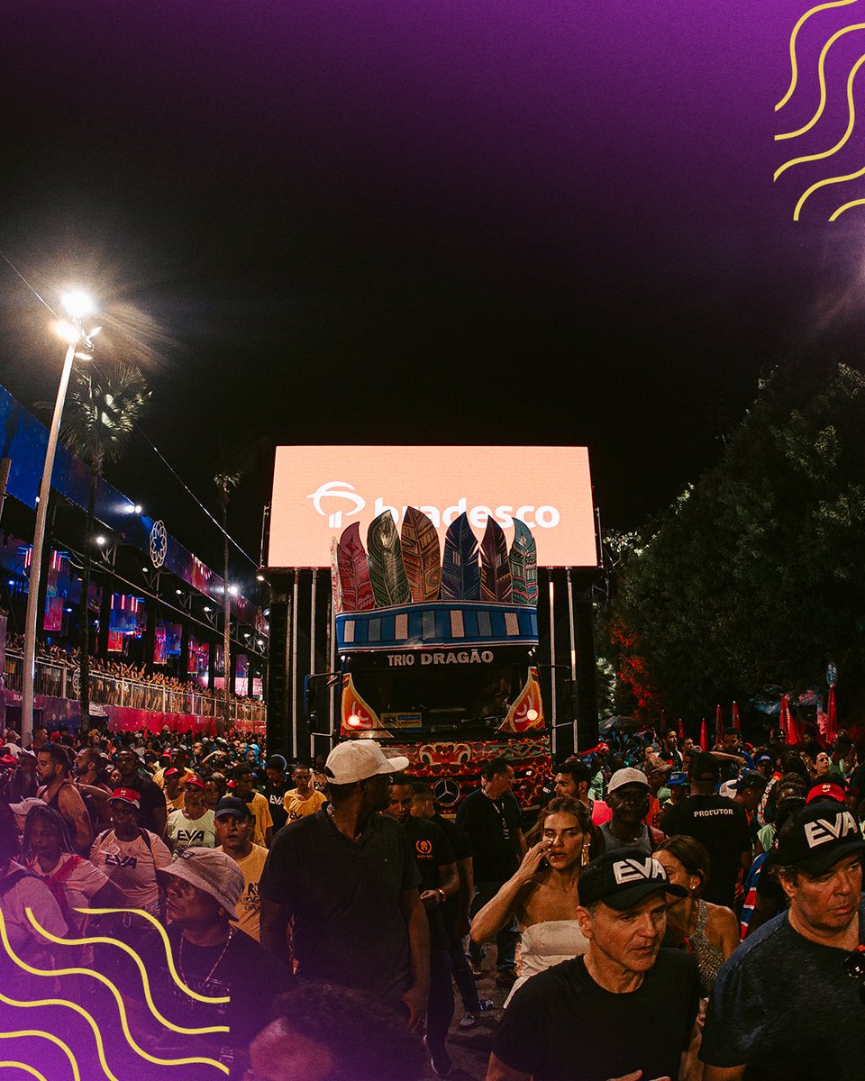 bandaeva's tweet photo. A felicidade do nosso folião vem em 1º lugar e quando o assunto é satisfação e experiência, claro que podemos contar com o @Bradesco, que firmou uma parceria conosco para garantir uma folia inesquecível para todos vocês em mais um ano no #BlocoEva.
Valeu, Bradesco! 😍 https://t.co/UUBNENefDl