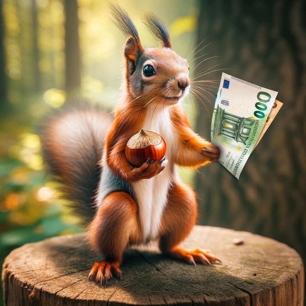 Demain sera donc le premier jour du Noisette Challenge! 

1 noisette par jour afin de se constituer une réserve pour l’hiver prochain! 

Ce challenge se fera sur Trading212 afin d’éviter tout frais sur les ordres. 

À demain 🕚