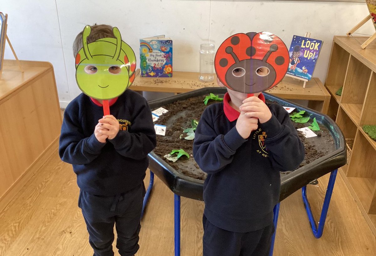 This week we are learning all about Minibeasts! The children are loving our role play masks! 🐞 🐌