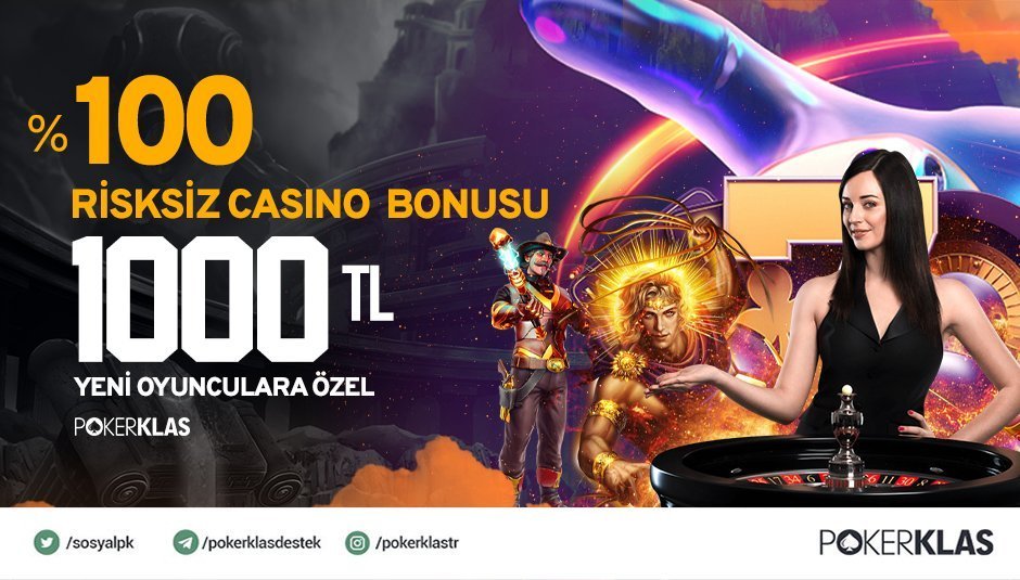 pkresmi's tweet photo. 🌐 PokerKlas Güncel : https://t.co/CAC5qspIU7
🎰PokerKlas'lı OLMANIN ŞİMDİ TAM ZAMANI!
 💰 %100 Risksiz Casino Bonusu İle YENİ OYUNCULARA ÖZEL 1000 TL CASİNO BONUSU! https://t.co/4syQqi8ghM
