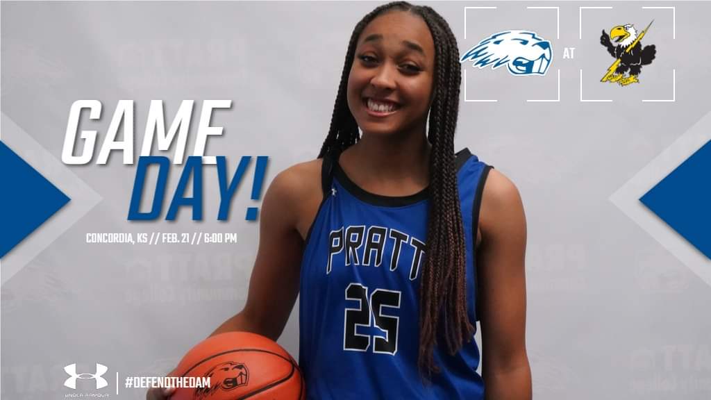 GAMEDAY 

🏀 at Cloud County 
🏟 Arley Bryant Gymnasium 
⏰ 6:00 PM
📍Concordia, KS
🎥 cloudtbirds.com/sports/2021/2/…

#DefendTheDam