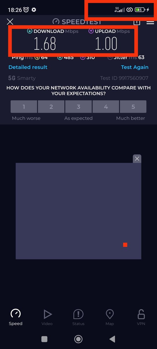 RayF66018439's tweet photo. @SMARTYMobileUK by far the worst service provider .. I have had no end of call and internet outages since joining.. support staff read off a script lost count number of times to reboot turn off + on mobile data clean SIM try SIM in different phone etc. 5g throughput a joke https://t.co/ptPUaHqIcF
