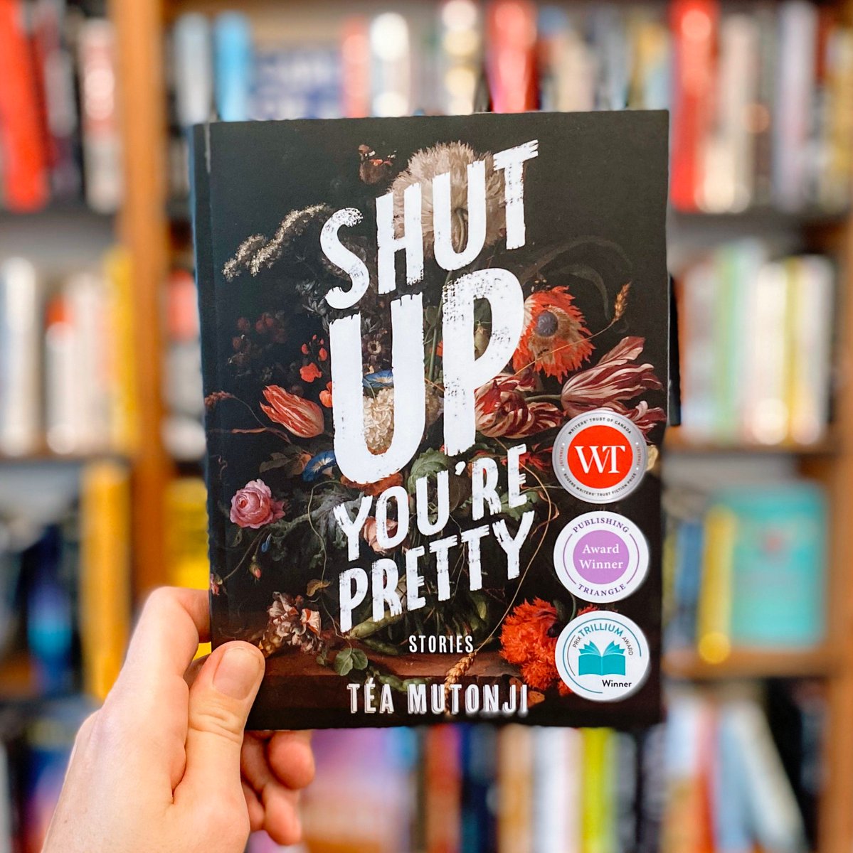 "Not what I expected but in the best way. These intertwined stories of struggle, strife, grief, growing, learning…beautifully poised and put together. So raw, emotionally inspiring."
- Christina Curry, reading Shut Up, You're Pretty by Théa Mutonji <a href="/cbcbooks/">CBC Books</a>