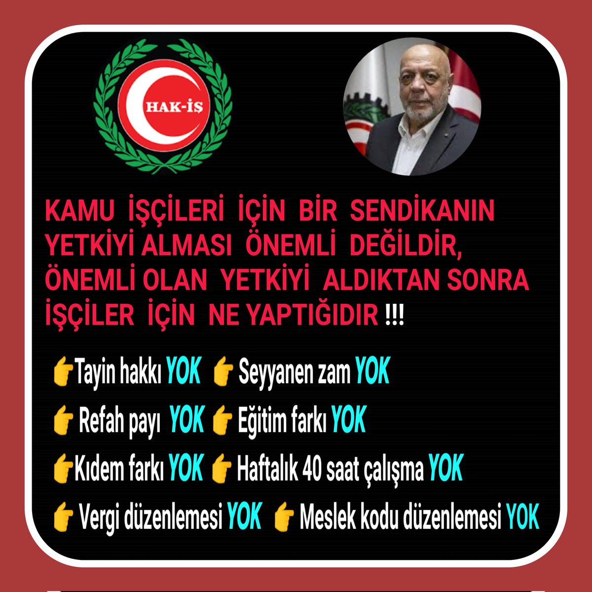 eskin202020's tweet photo. AİDATI PEŞİN ALAN  #SendikaNerede  @meral_aksener @zorlu77 @stselcan @oktayvural @55erhanusta @TuranYALDIR @ikoncuk @BKocamaz33 @MDervisogluTR 
@korayaydintr @RasitEmirSuer https://t.co/kUpEOskCmQ