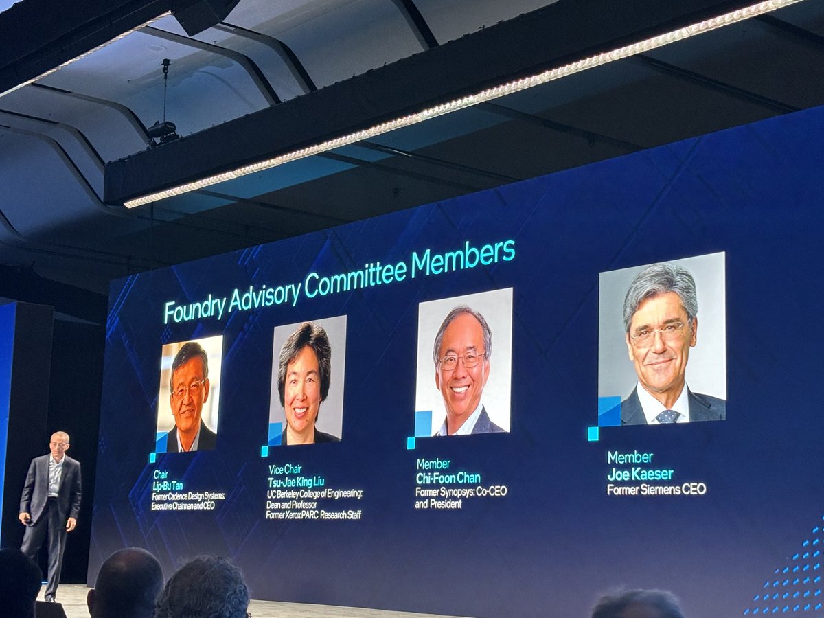 @intel announcing it’s foundry advisory committee with goal of being global #2 foundry by 2030. ⁦@CounterPointTR⁩