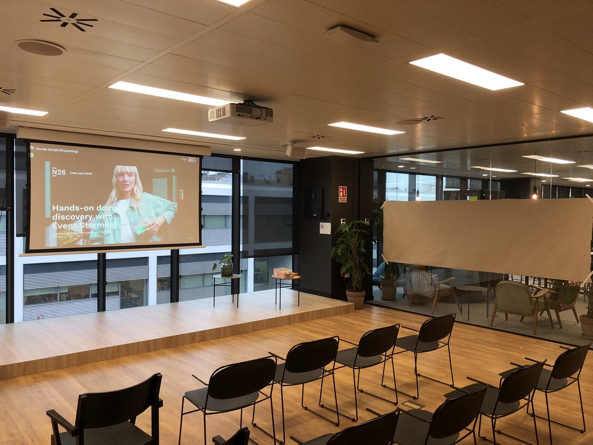 Ready to host and facilitate our Event Storming workshop tonight at <a href="/N26ES/">N26 España</a>’s Barcelona office!
cc <a href="/dddbcn/">DDD Barcelona</a> 

#ddd #dddbcn #eventstorming #meetup