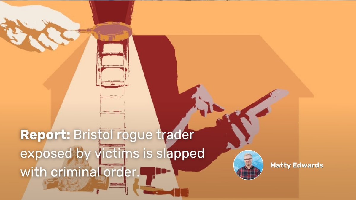 🔍 Lewis Thomas, who operated anonymous carpentry businesses on social media, has six months to pay back £5,000 after pleading guilty to fraudulent practices. Full story by @MattyEdwards23 here: bit.ly/3SOB0w5 Illustration by Sophia Checkley