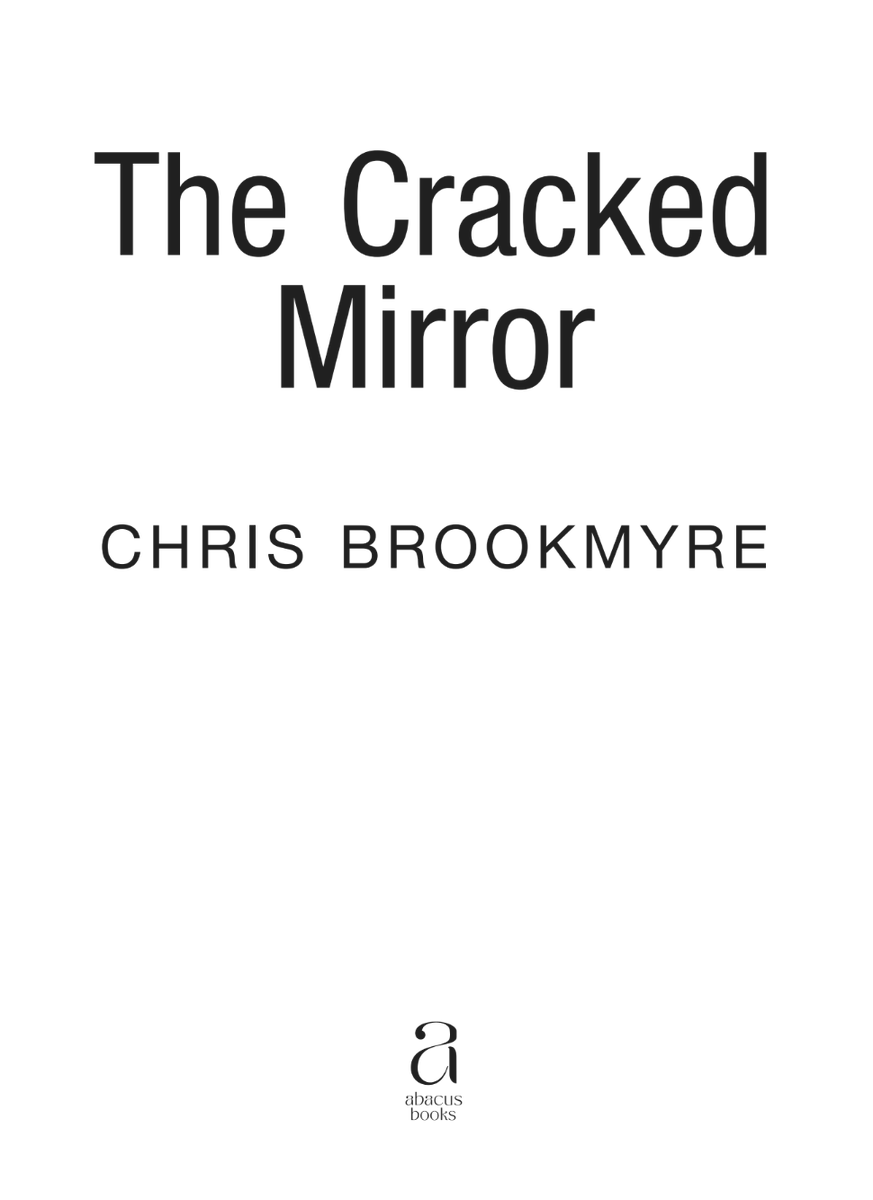JDWhitelaw13's tweet photo. A fresh dollop of @cbrookmyre in the middle of the week? Don't mind if I do! https://t.co/4KII53WumO
