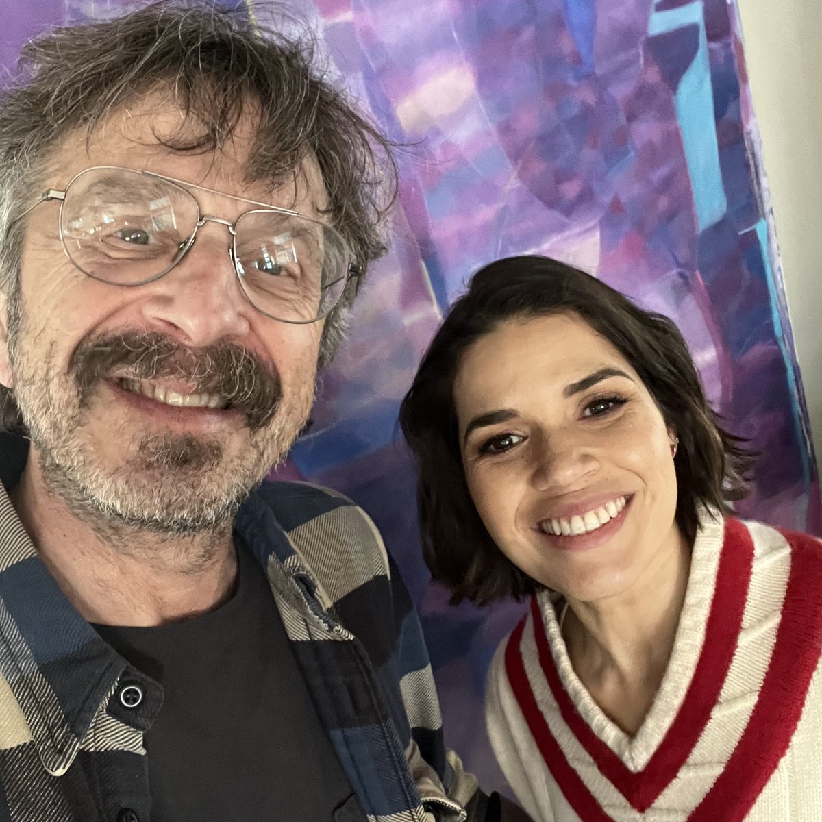 Today is @AmericaFerrera day on wtfpod.com! Cultural identities, Ugly Betty, combatting typecasting, that Barbie monologue! Good talk! Listen up! Episode hosted by @acast - wtfpod.com/podcast/episod… On @ApplePodcasts - podcasts.apple.com/us/podcast/epi…