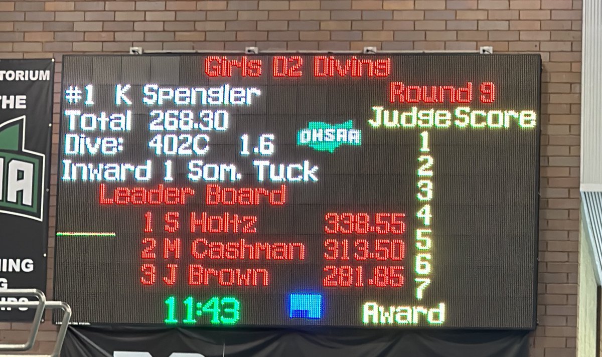 Leading the way into Rd 9!  <a href="/ChagrinAD/">Chagrin Athletics</a> <a href="/cfhs_swimteam/">CFHS Swimming</a>